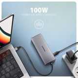 EAN 8595247908056 - Axagon HMC-6G2L base para portátil y replicador de puertos Alámbrico USB 3.2 Gen 2 (3.1 Gen 2) Type-C Alu imagen 4