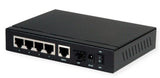 Roline Gigabit Ethernet Switch 6 Ports (5x 10 100 1000 + 1x Sfp, 4x Poe+)