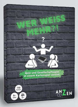 Anzen - Wer Weiss Mehr?! - Das Kartenspiel