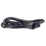 Roline Netzcable Stecker C20 - Buchse C19 Schwarz 3m