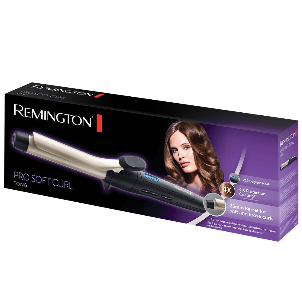 EAN 4008496725281 - Remington CI6325 Utensilio de peinado Rizador de pelo Caliente Plata, Negro imagen 2