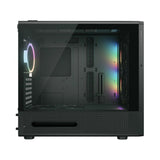 Caja Pc Cougar  Midi-Tower Duoface Pro Argb, Negro