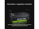 Green Cell Akumulator Lifepo4 200ah 12.8v 2560wh Litowo-¯Elazowo-Fosforanowy Do Kampera, Paneli Solarnych, Foodtrucka, Off-Grid (Cav04s) Batería Recargable Indu