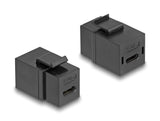 Delock 87950 Módulo Keystone Usb 2.0 Type-C Hembra A Hembra Negro