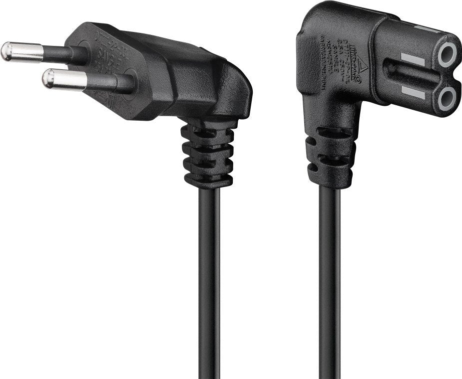 Goobay Cable Euro C7 2 0m C Cee 7 16 -> C7