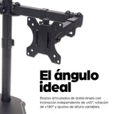 EAN 0766623461559 - Manhattan 461559 soporte para monitor 81,3 cm (32") Escritorio Negro imagen 7