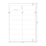 Mediarange Mrink146 Etiqueta Autoadhesiva Blanco Permanente 700 Pieza(S)