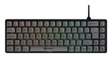 Teclado Mecánico Gamiac Tkl Rgb69g Sf Kailh Blue Negro/Cinz