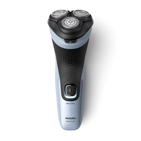 EAN 8720689019033 - Philips X3003/00 afeitadora Máquina de afeitar de rotación Recortadora Azul imagen 2