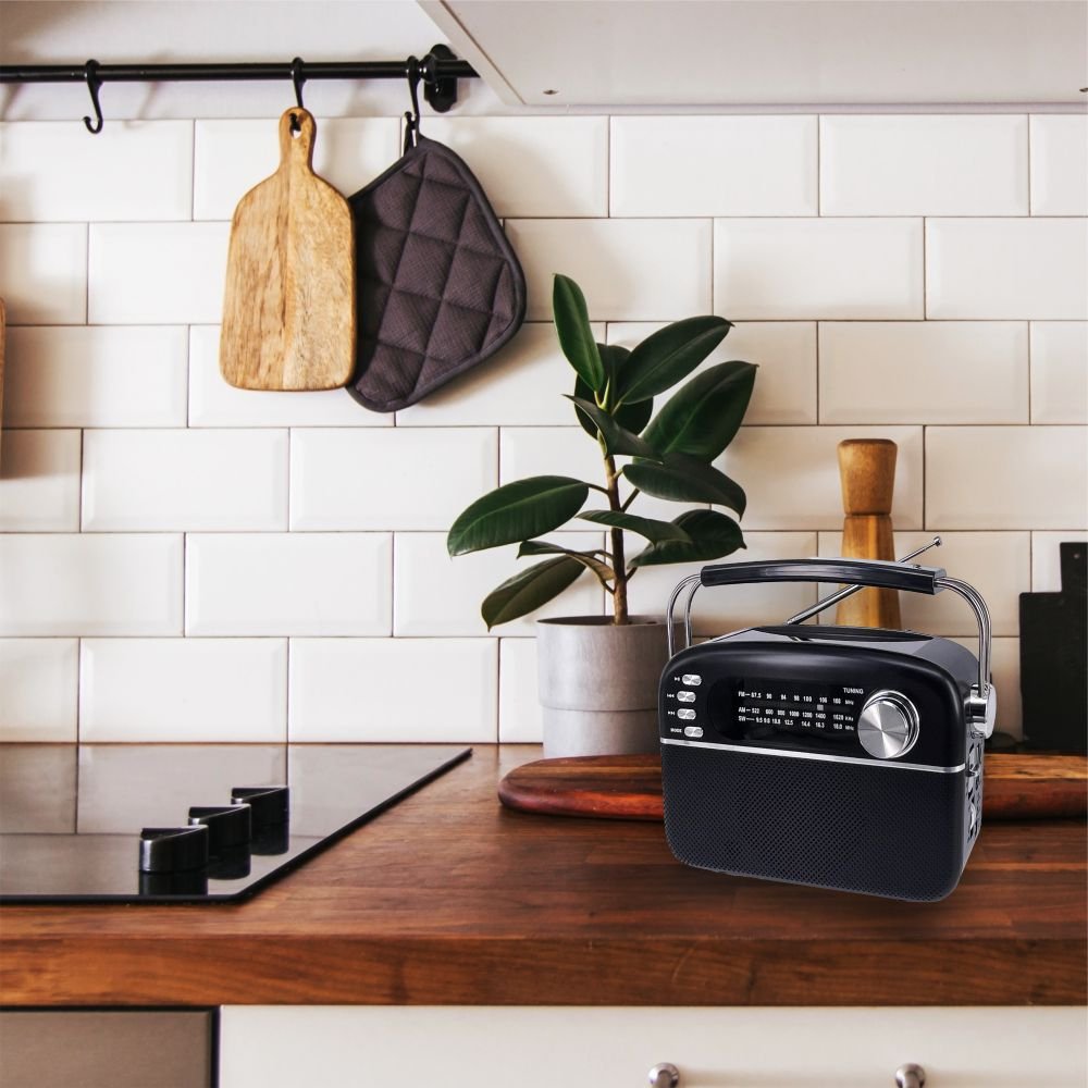 Electro. Radio Manta Bateria + Panel Solar