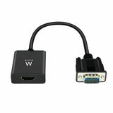 Ewent Cable Adaptador Vga  A  Hdmi M/H 0.20 Negro