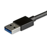 EAN 0065030874243 - StarTech.com HB30A4AIB hub de interfaz USB 3.2 Gen 1 (3.1 Gen 1) Type-A 5000 Mbit/s Negro imagen 2