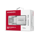 Cargador De Pared Acu-Qc18w  Qc 18w 1 Puerto Usb-A Blanco