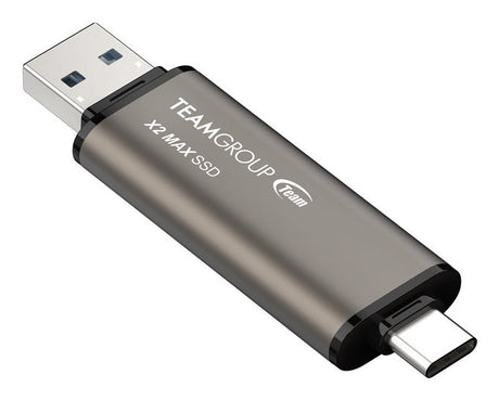 EAN 4711430805979 - Team Group X2 MAX 2 TB USB Type-A / USB Type-C 3.2 Gen 2 (3.1 Gen 2) Gris imagen 2