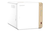 EAN 4711103081198 - QNAP TS-462-2G servidor de almacenamiento NAS Torre Intel® Celeron® N4505 2 GB DDR4 0 TB QNAP QTS Blanco imagen 5