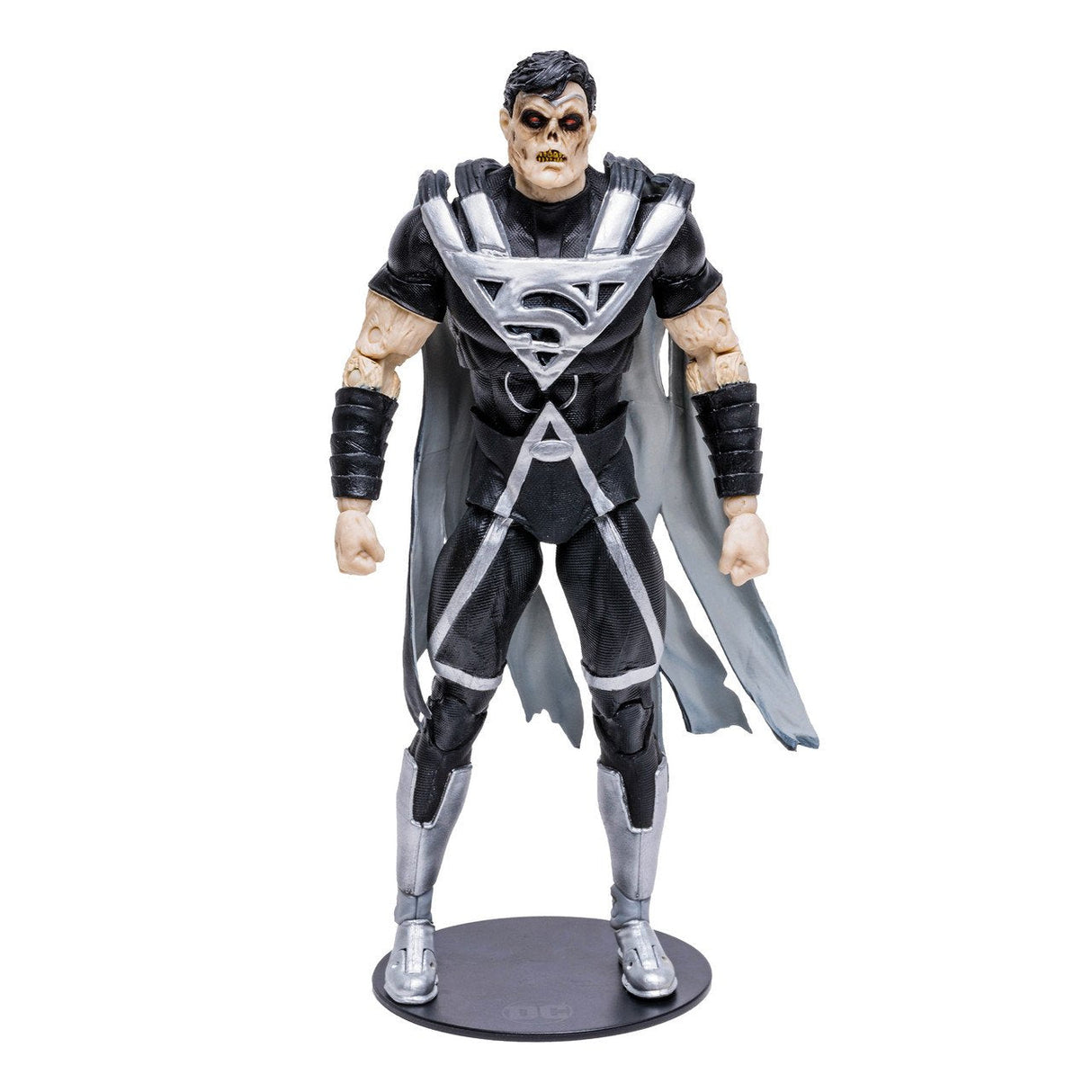 Figura Black Lantern Superman Multiverse Dc Comics 17cm