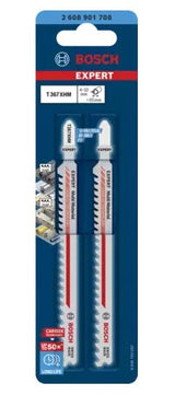 Bosch Professional Expert Hoja De Sierra De Calar De Carburo T 367 Xhm 'Multi Material' 2 Piezas