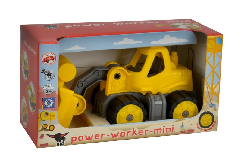 Minicargadora De Ruedas Big Power Worker, Vehículo De Juguete 800055803
