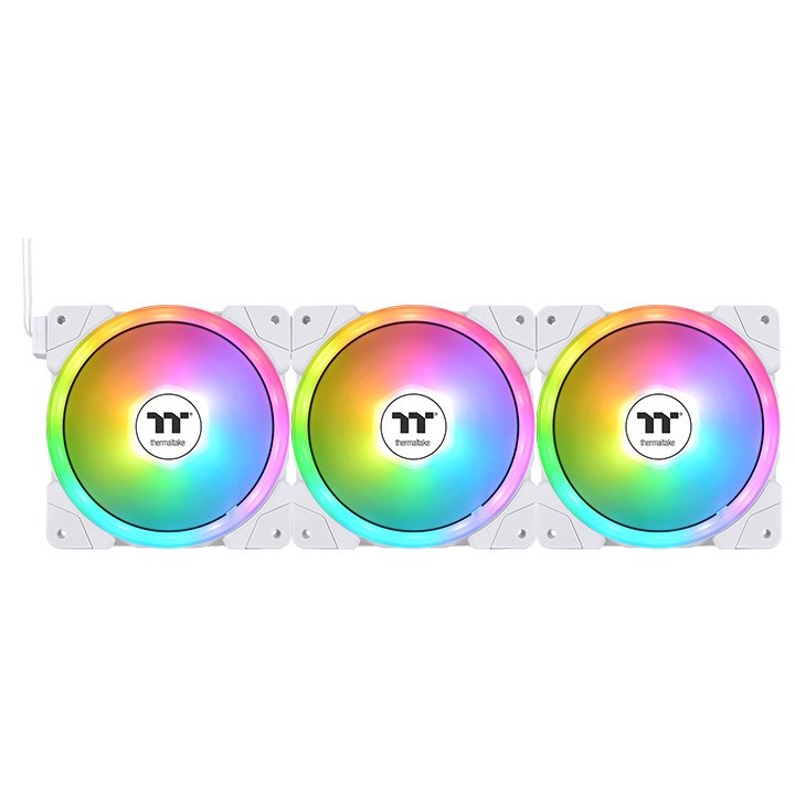 EAN 4713227539388 - Thermaltake SWAFAN EX12 ARGB Carcasa del ordenador Refrigerador de aire 14 cm Blanco 3 pieza(s) imagen 4