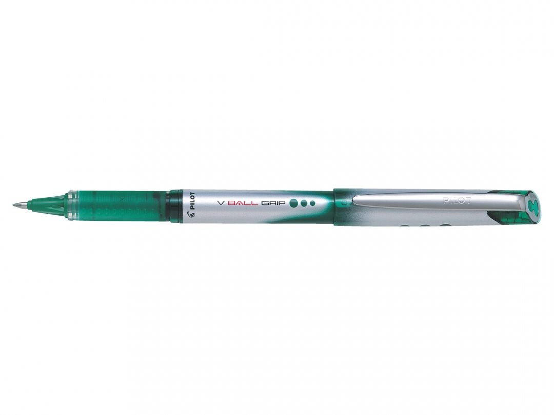 Pilot V-Ball Grip 07 Bolígrafo Roller 0.4 Mm Verde