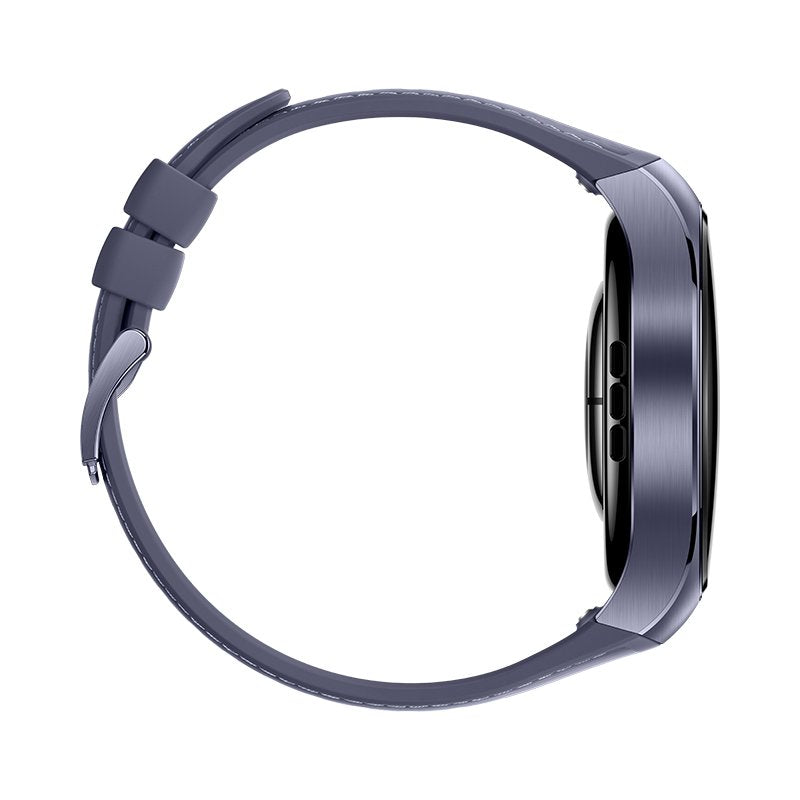Smartwatch Huawei Watch 5 (46mm), Fluorelastomer Purple Azul Strap, Titanium Body, Rates-L39l