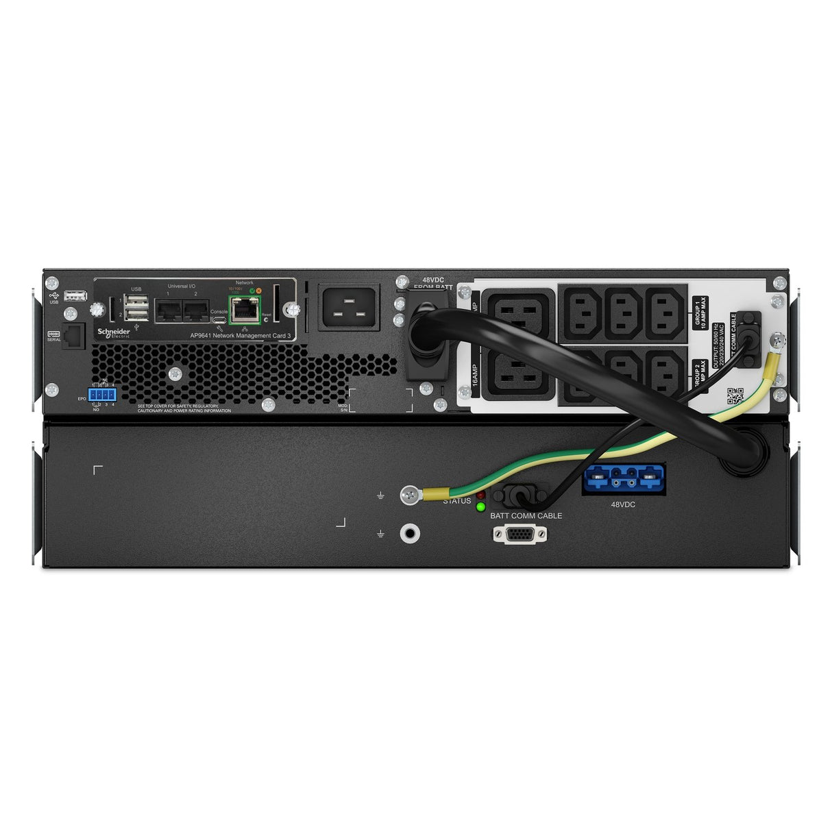 EAN 731304509004 - APC SRTL3000RM4UXLI-NC sistema de alimentación ininterrumpida (UPS) Doble conversión (en línea) 3 kVA 2700 imagen 2