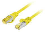 EAN 5901969437164 - Lanberg PCF6A-10CU-0025-Y cable de red Amarillo 0,25 m Cat6a S/FTP (S-STP) imagen 1