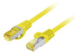 EAN 5901969437171 - Lanberg PCF6A-10CU cable de red Amarillo 0,5 m Cat6a S/FTP (S-STP) imagen 1