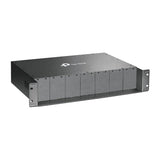 Chasis Tp-Link Bastidor Para 14 Slots No Gestion Para Rack De 19 Soporta Fuente Redundante
