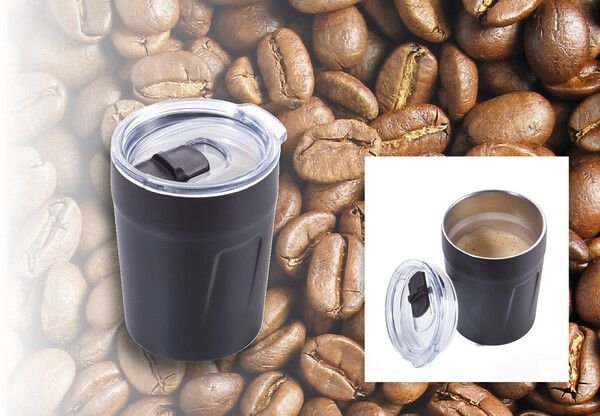 Troika Thermobecher Espresso Doppio Negro