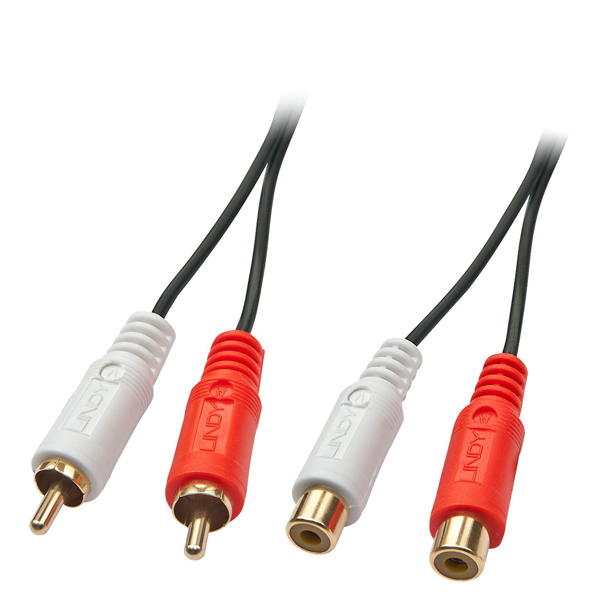 EAN 4002888356718 - Lindy 35671 cable de audio 2 m 2 x RCA Negro, Rojo, Blanco imagen 1