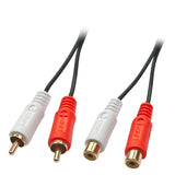EAN 4002888356718 - Lindy 35671 cable de audio 2 m 2 x RCA Negro, Rojo, Blanco imagen 1