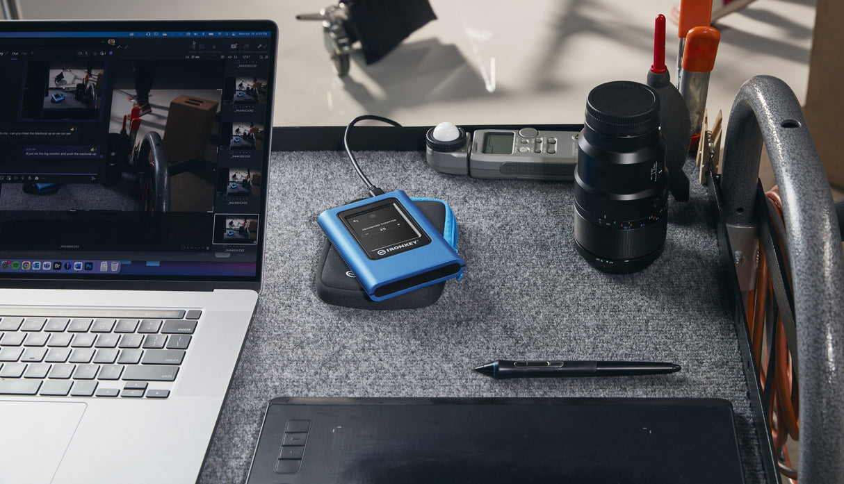 EAN 0740617328431 - Kingston Technology IronKey Vault Privacy 80 USB Tipo C 3.2 Gen 1 (3.1 Gen 1) Azul imagen 15