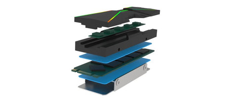 EAN 4044953503047 - Xilence M2SSD.B.ARGB Memory Stick (MS) Enfriador Negro 1 pieza(s) imagen 4