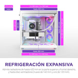 EAN 5056547207650 - NZXT H9 Flow RGB Midi Tower Blanco imagen 4