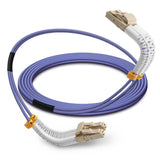 Bendable Lc-Lc Multimode  Fibre Cable Duplex 1m Om4