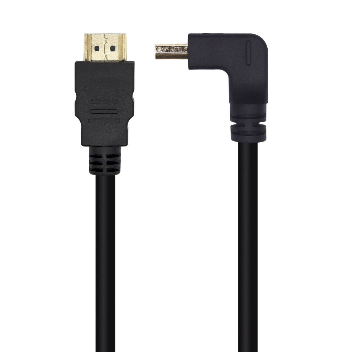 Aisens Cable Hdmi V2.0 Acodado Premium Hec 4k@60hz 18gbps - 2m - Negro