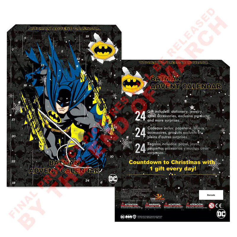 Dc Comics - Batman - Calendario - Adviento