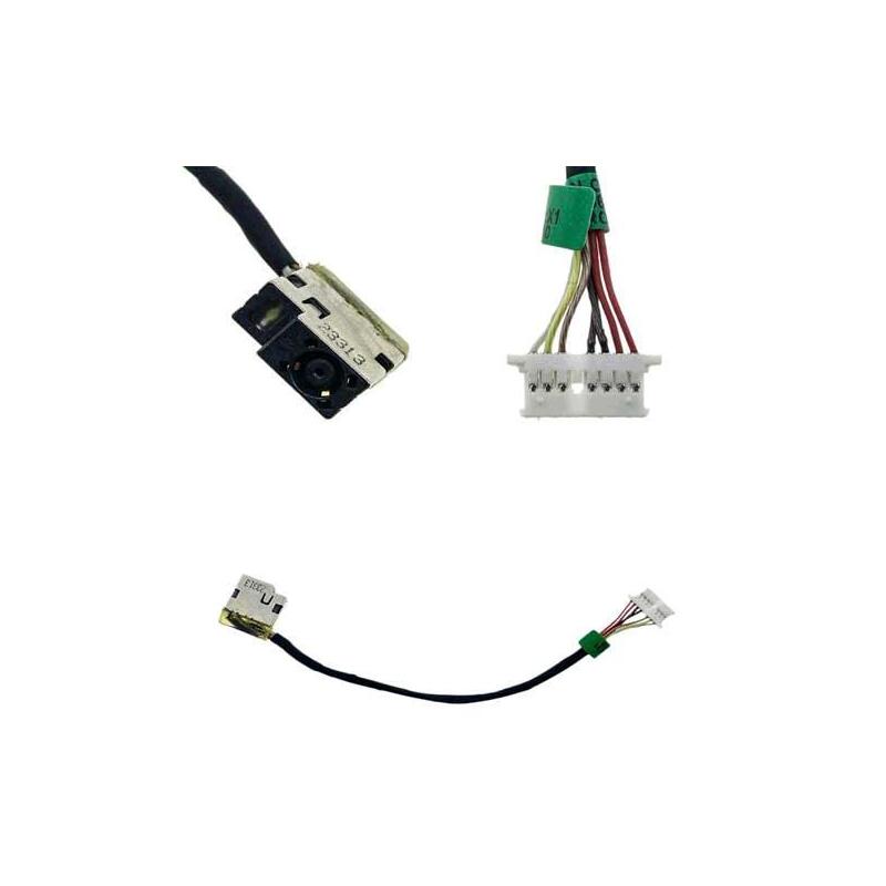 Dc-Jack Con Cable Hp Omen 15-A / 15-Ac / 15-Ax / 15-Ax001np / Hp 255 / 12.5cm Aprox. / 799736-F57