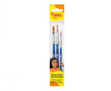 Jovi Bolsa De Maquillaje Con 3 Pinceles (Plano, Fino, Redondo)