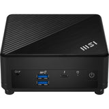 Msi Cubi 5 12m-457eu Intel® Core? I7 I7-1255u 16 Go Ddr4-Sdram 512 Go Ssd Windows 11 Pro Mini Pc Negro