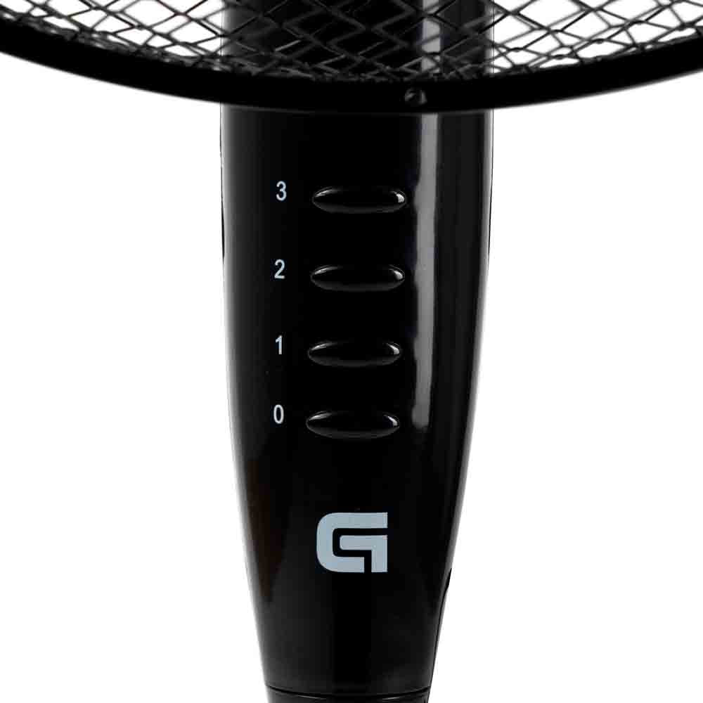 Ventilador De Pie Grunkel Fan-165r Ng 50w 5 Aspas 40cm 3 Velocidades