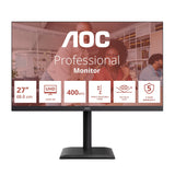 Aoc 68,6cm 27" U27e4cv 16:09 2xhdmi+Dp+Usb-C Lift Spk. Bl
