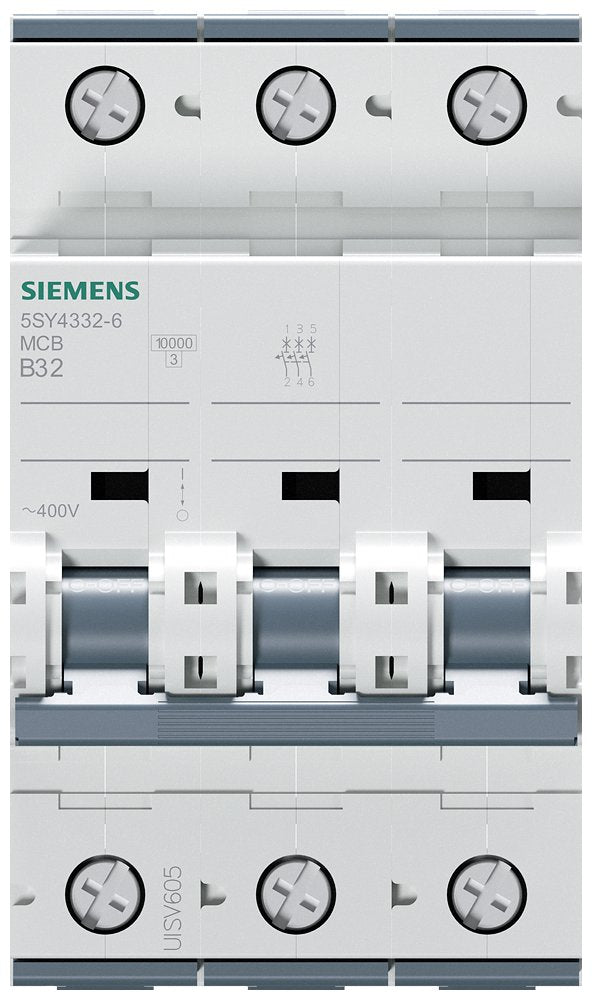 Siemens Automat B 32a 5sy43326 400v 10ka 3p