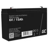 EAN 5907813963377 - Green Cell AGM40 batería para sistema ups VRLA AGM 6 V 15 Ah imagen 1