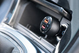Cargador De Coche Ednet Quickcharge 3.0 Dualport Negro