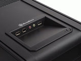 Silverstone Ft01b-W Negra Con Ventana