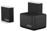 Gopro Dual Charger + Enduro Bat Cargador Doble De Baterías