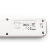 Entac Meckdosenleime 3fach 2x Usb-A & 1 Usb-C, 1,5m Blanco