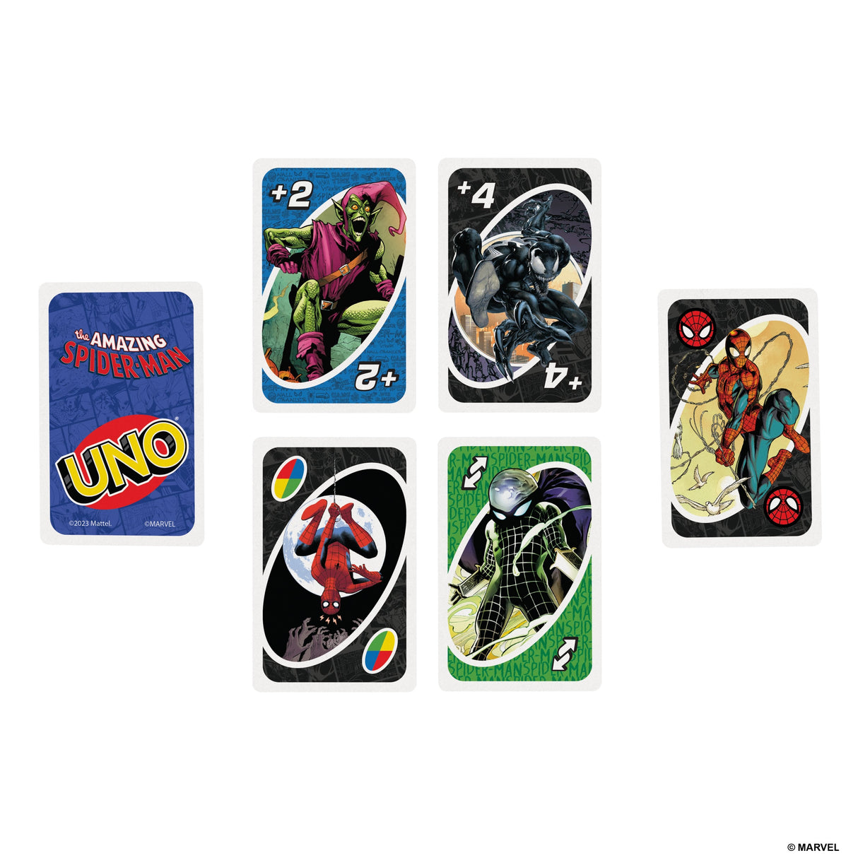 Mattel Games Uno Spider-Man, Juego De Cartas Hxy08